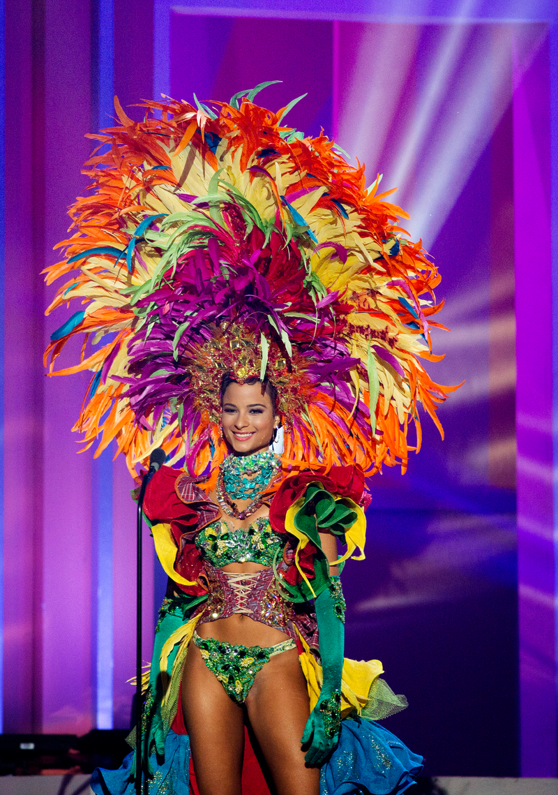 Illustration for article titled Rejoice: The Batshit Miss Universe Costume Competition Is Back